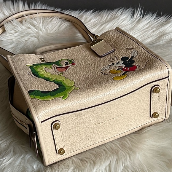 💰SOLD - CH461 - Disney X Coach Rogue 25 with Mickey Mouse and Caterpillar - Picture 8 of 16